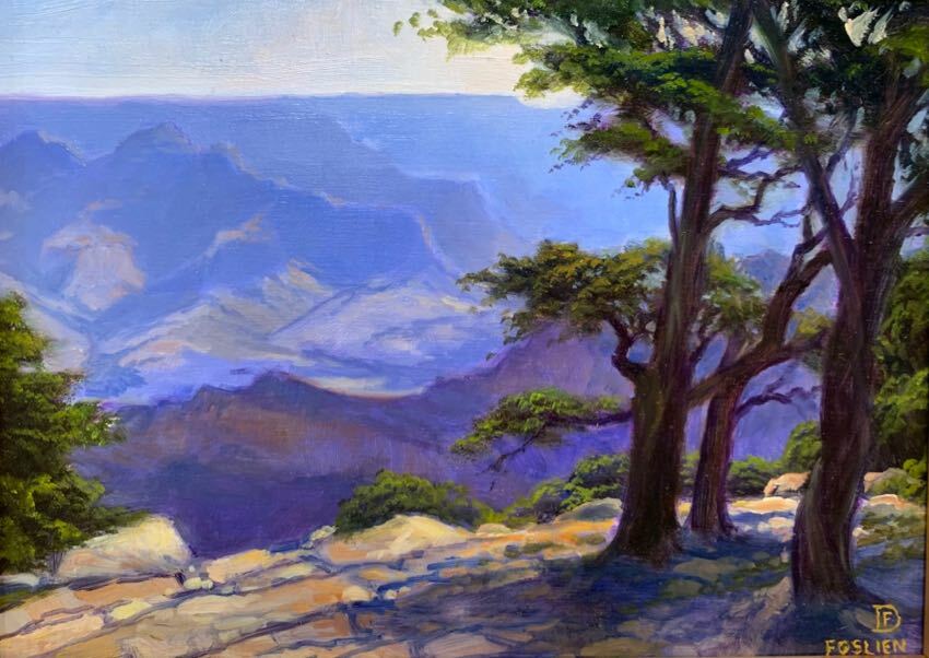 Grand Canyon Dirk Foslien 6x8 oil