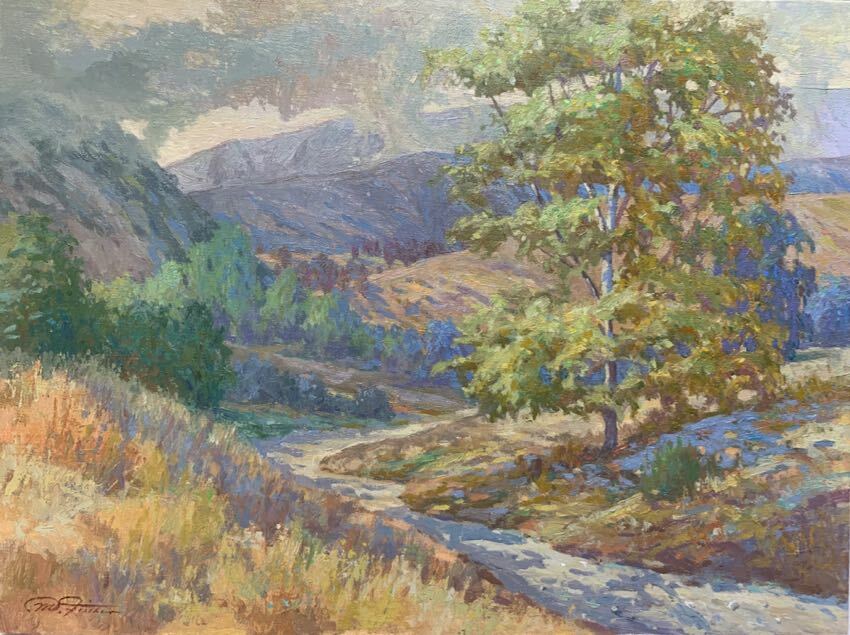 Flintridge Canyon Matthias Fischer 18x24 oil