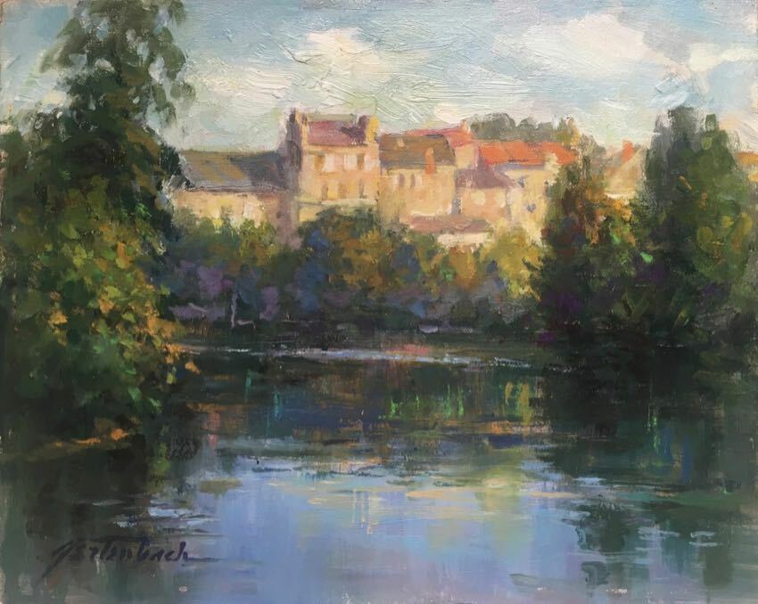 French River Lynn Gertenbach 8x10 oil French River Lynn Gertenbach 8x10 oil