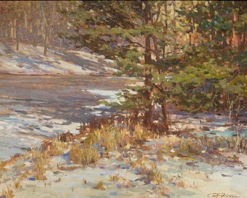 Touch of Winter 16" x 20" Matthias Fischer