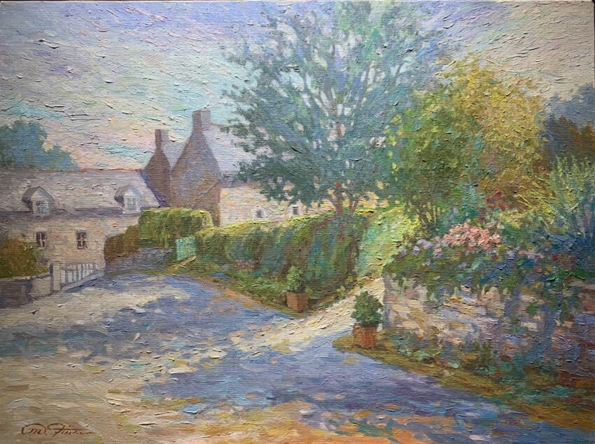 La Fontaine 20x24 Fischer