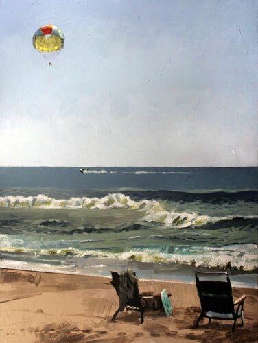 Parasailing 40x30 La Vigne