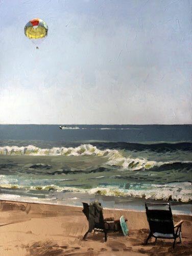 Parasailing 40x30 La Vigne