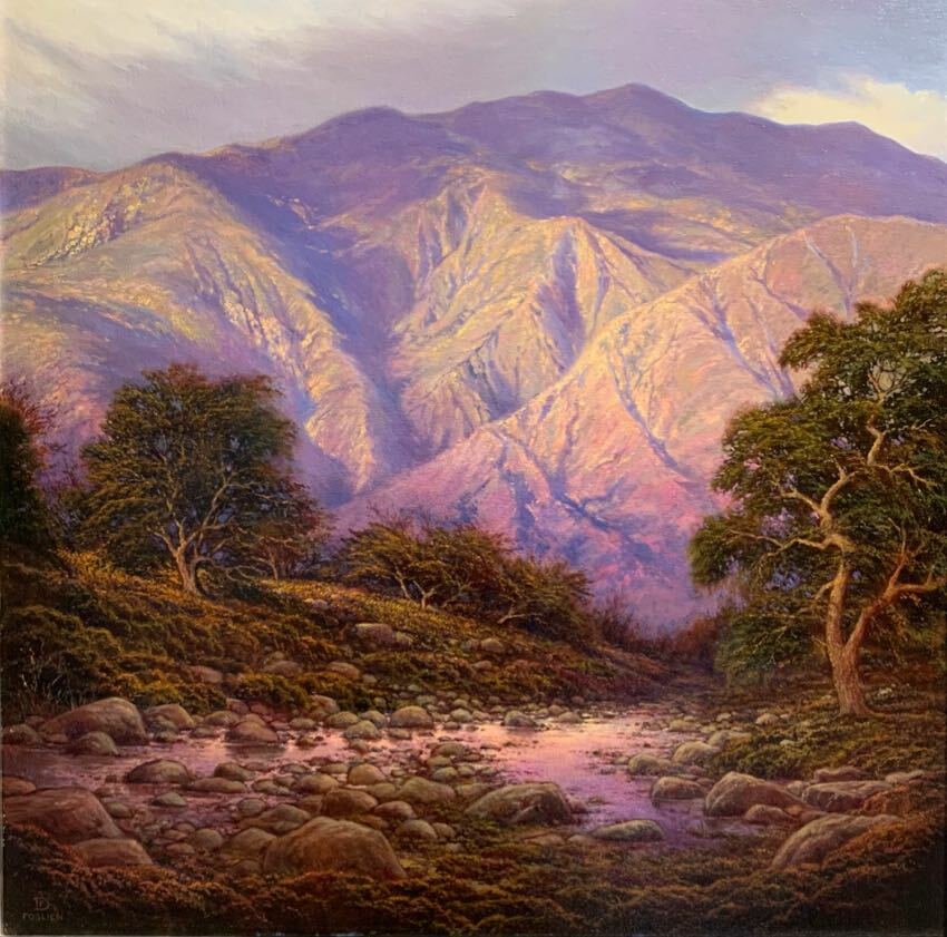 San Gabriel Mountains 30x30 Dirk Foslien