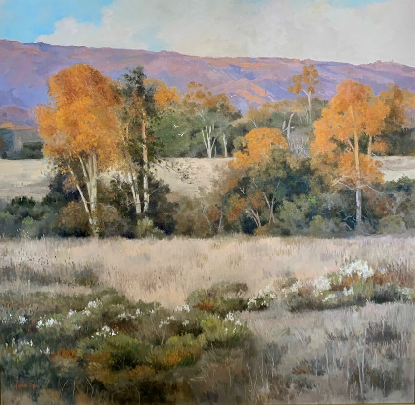 Autumn Santa Barbara 40x40 Jordan Pope