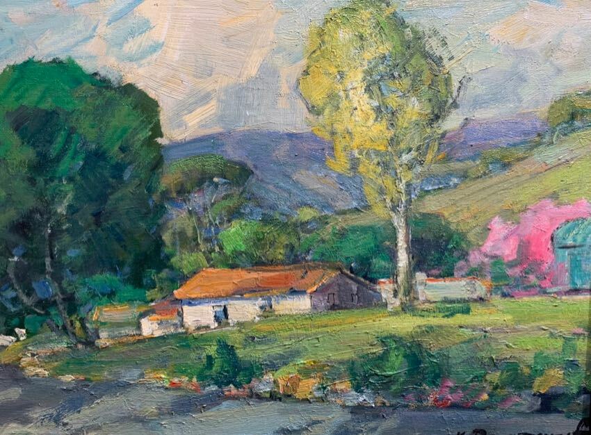Gate Keeper's Abode 12 x 16 by Karl Dempwolf