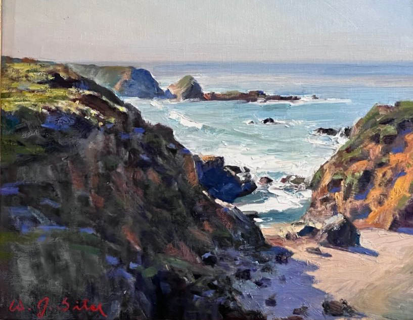 San Simeon 11 x 14 by Jason Situ SOLD