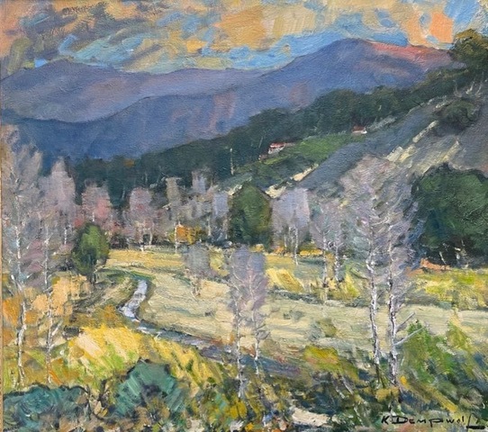 Good Morning Ojai 24x27 Karl Dempwolf