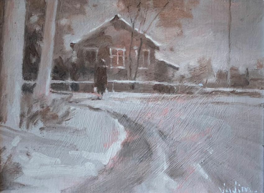 Snowy Day 6x8 Vadim Zang