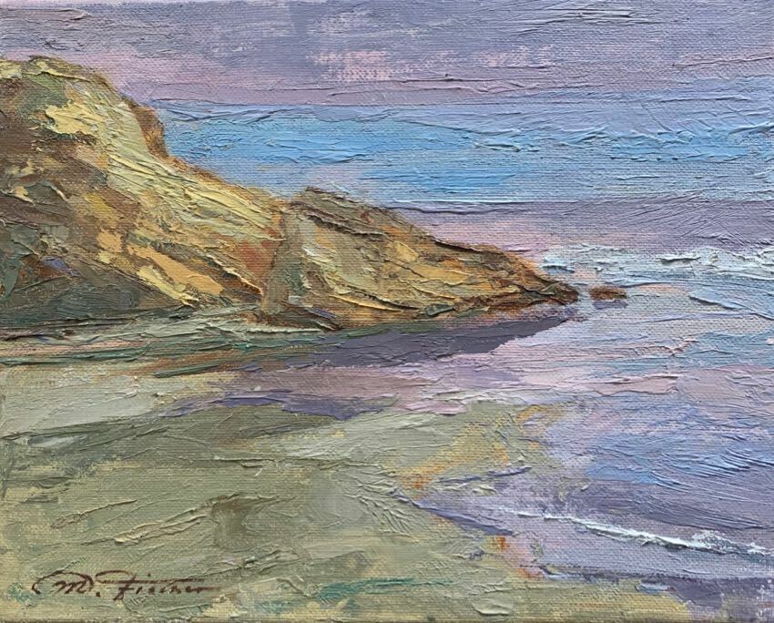 Gaviota Beach 9x12 Fischer