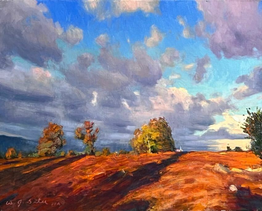 Evening Sky 16x20 by Jason Situ