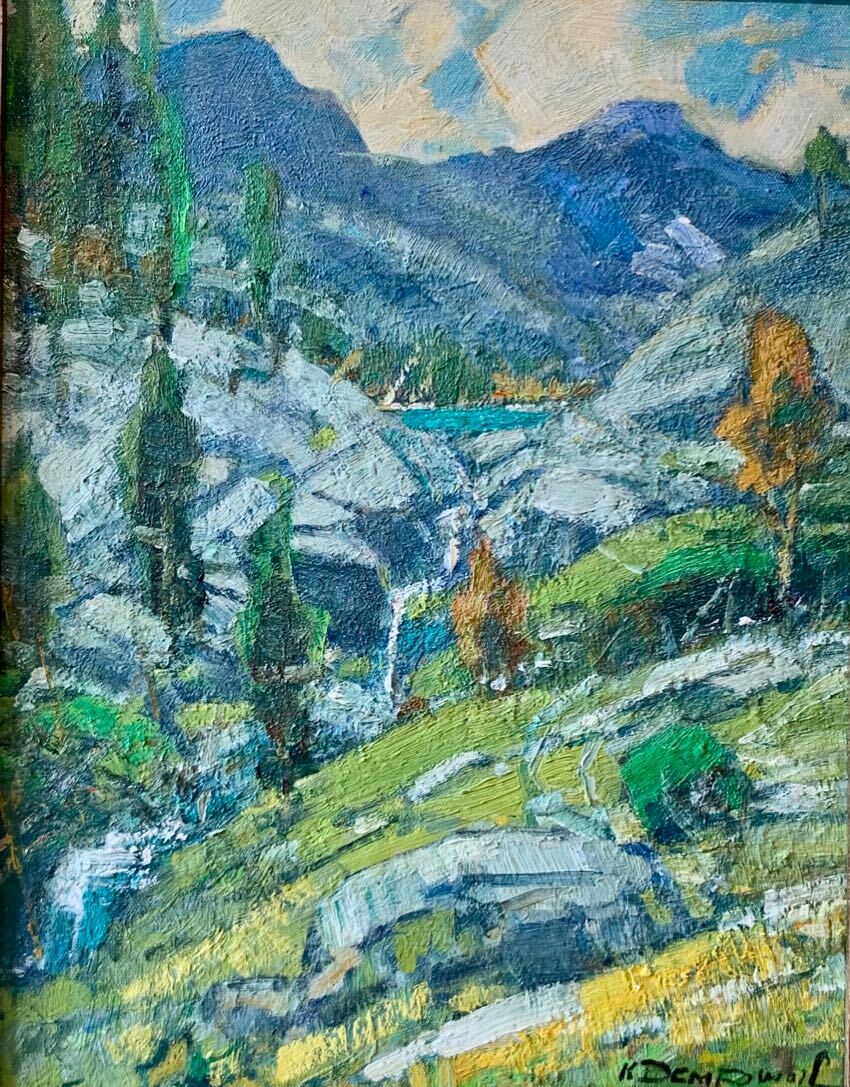 On a Hike to Shadow Lake 25x19 by Karl Dempwolf