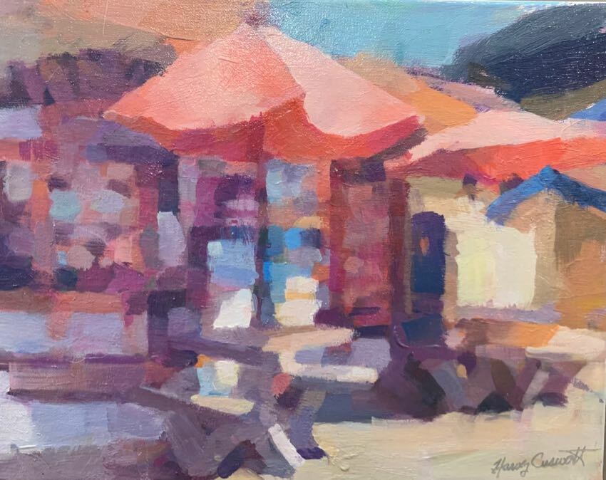 Tacos on the Pier 11x 14 by Harvey Cusworth