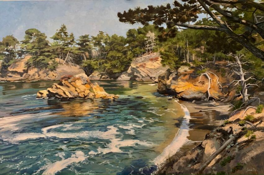 Summer Point Lobos 47x67 by Jordan Pope