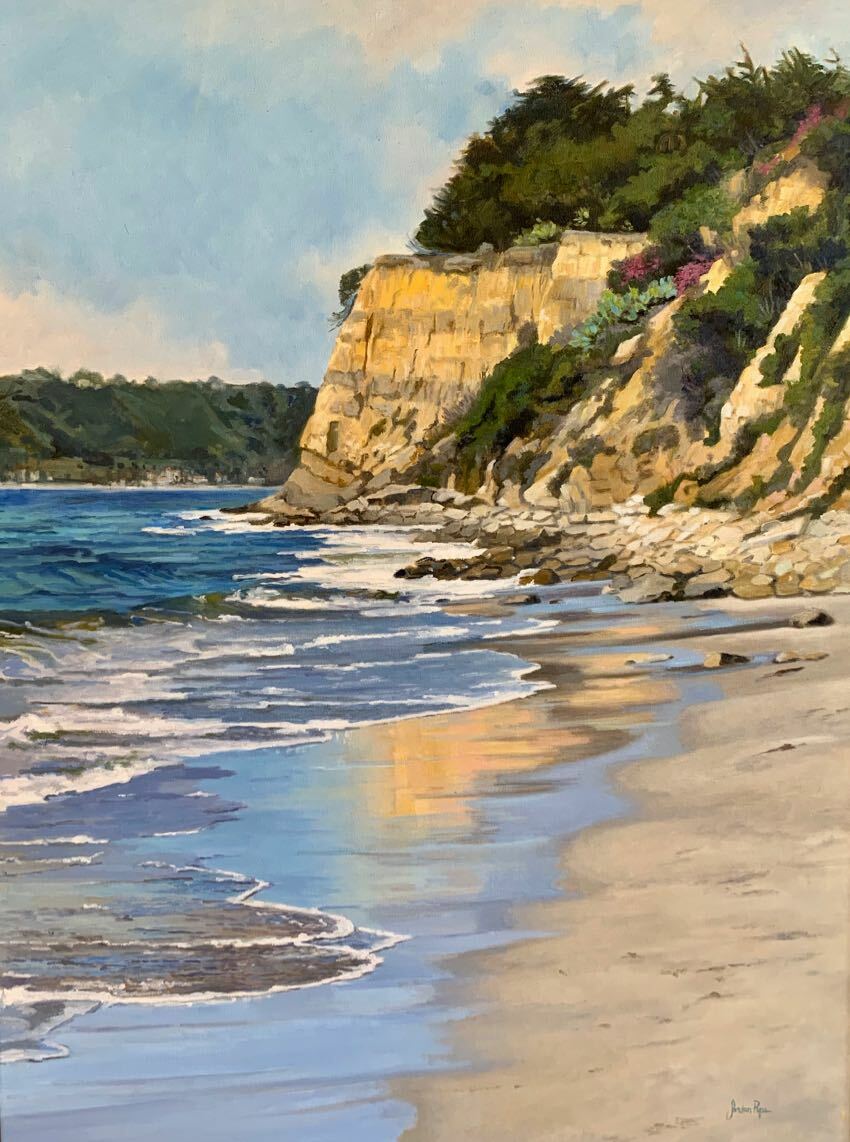 Cool Breeze, Butterfly Beach 48x36 by Jordan Pope