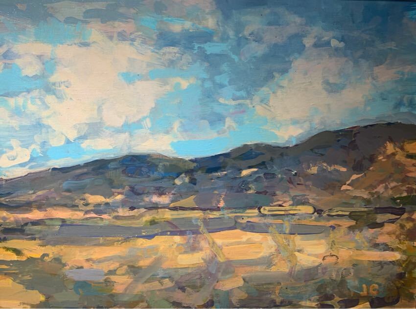 Highway 10 18x24 by John Cornfield