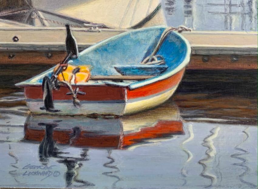 Little Dingy 5x7 by George Lockwood
