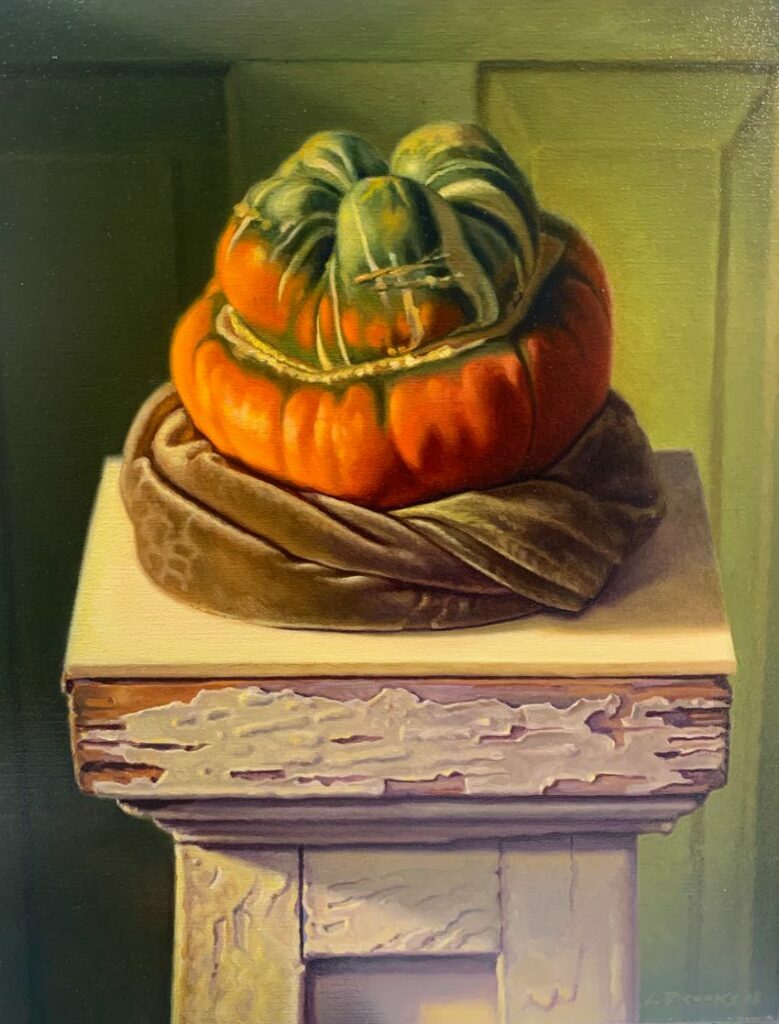 Turban Squash 20x16 by Larry Brooks