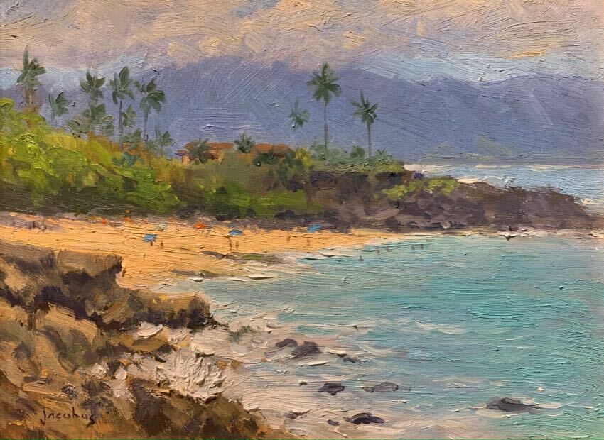 Pupukea North Shore 12 x 16 by Jacobus Baas