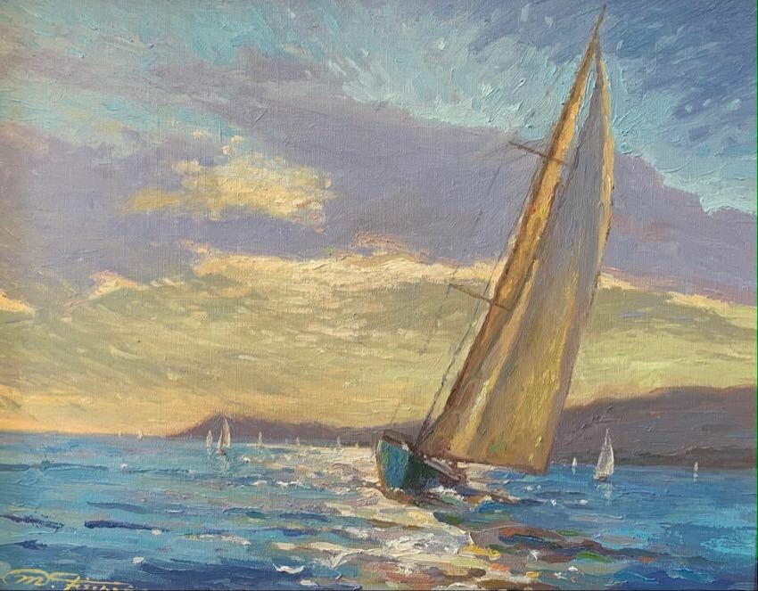 All Sail 16x20 by Matthias Fischer