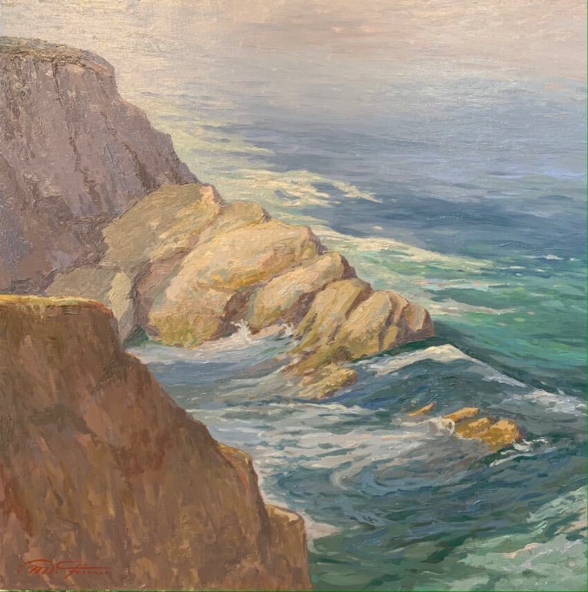 Cliff Note 30x30 by Matthias Fischer
