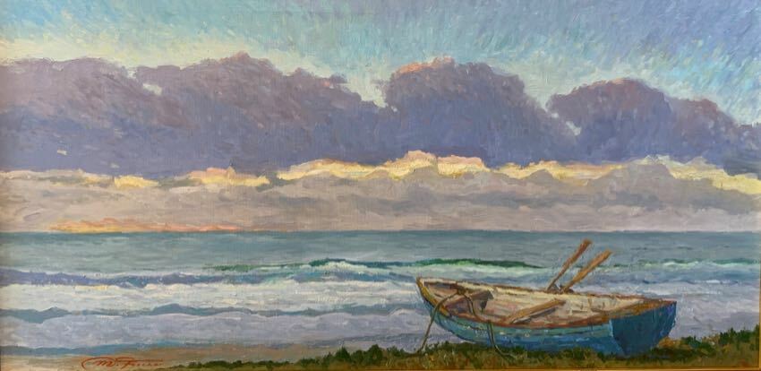 On Shore 24x48 by Matthias Fischer
