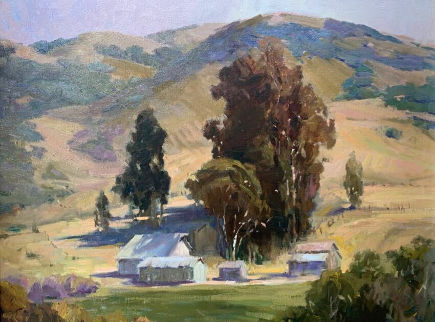 Under the Eucalyptus 20x24 Anita Hampton