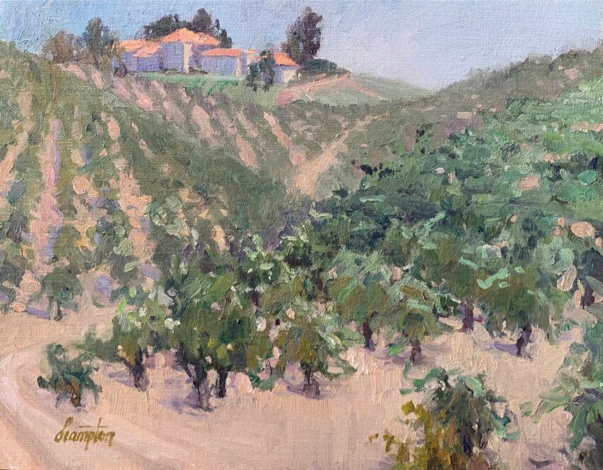 Vineyard Country 11x14 Anita Hampton