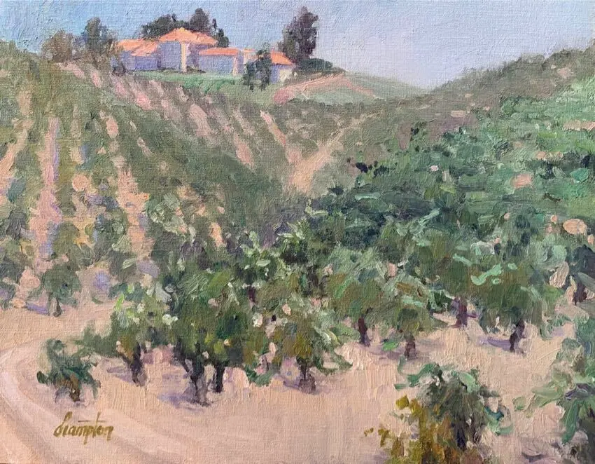 Vineyard Country 11x14 Anita Hampton