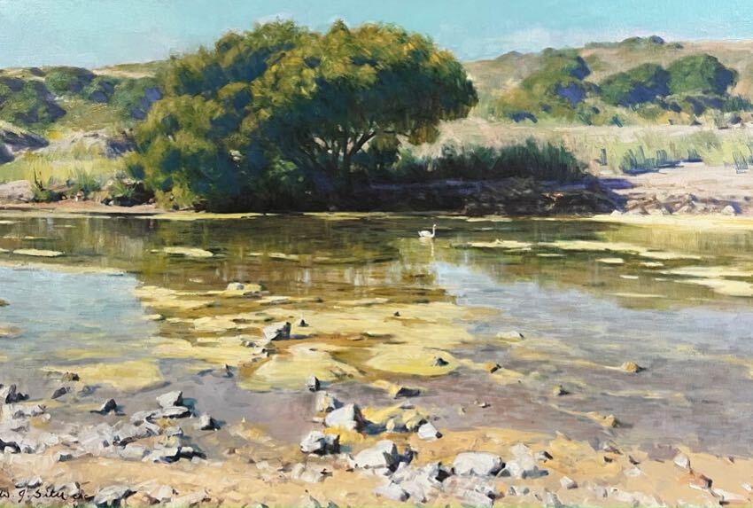 A Peaceful Place 24x30 Situ