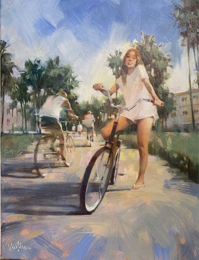 Beautiful Day in Santa Barbara 24x18 Vadim