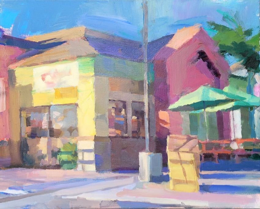 Light On Yellow 16x20 Cusworth