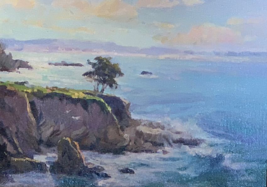 Memory Park Morning 12" x 16" Oil Anita Hampton
