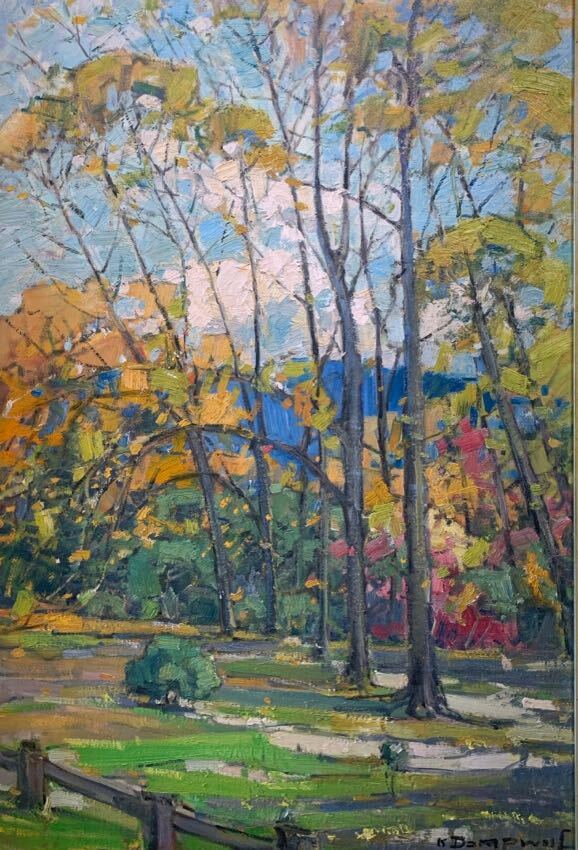 My Favorite Time of Year 36x24 Dempwolf