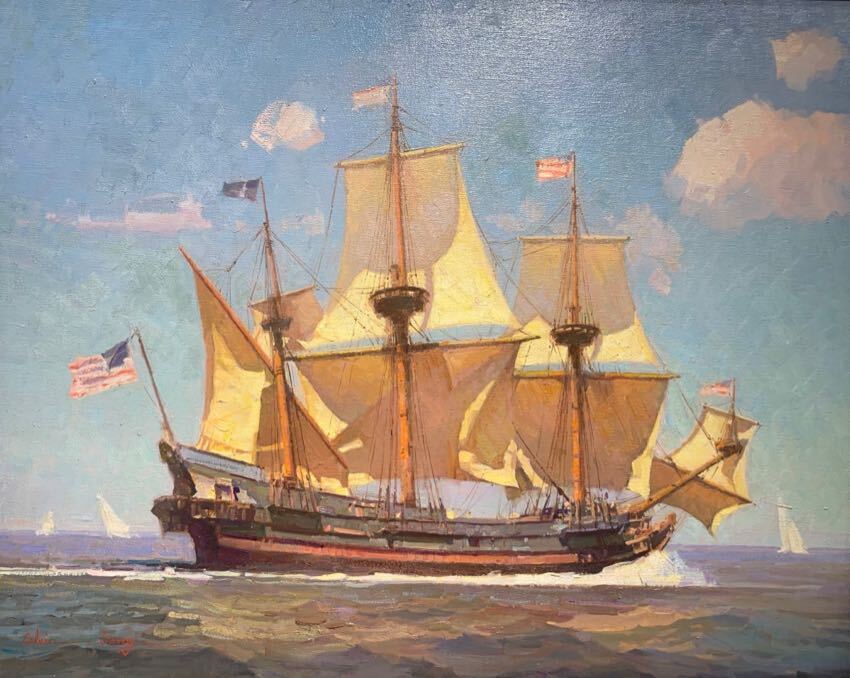 Pleasure Sail 24x20 Liang