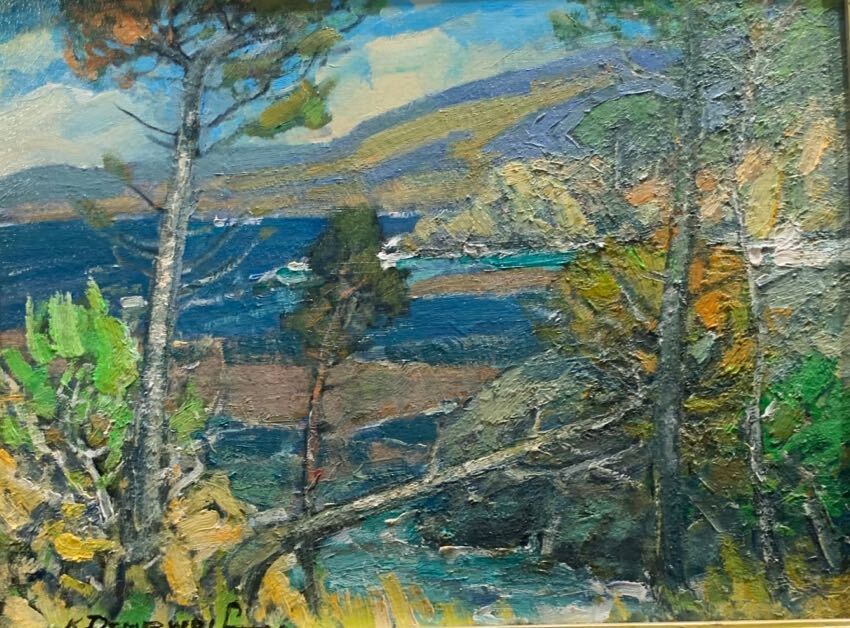 Point Lobos View 14x18 Dempwolf