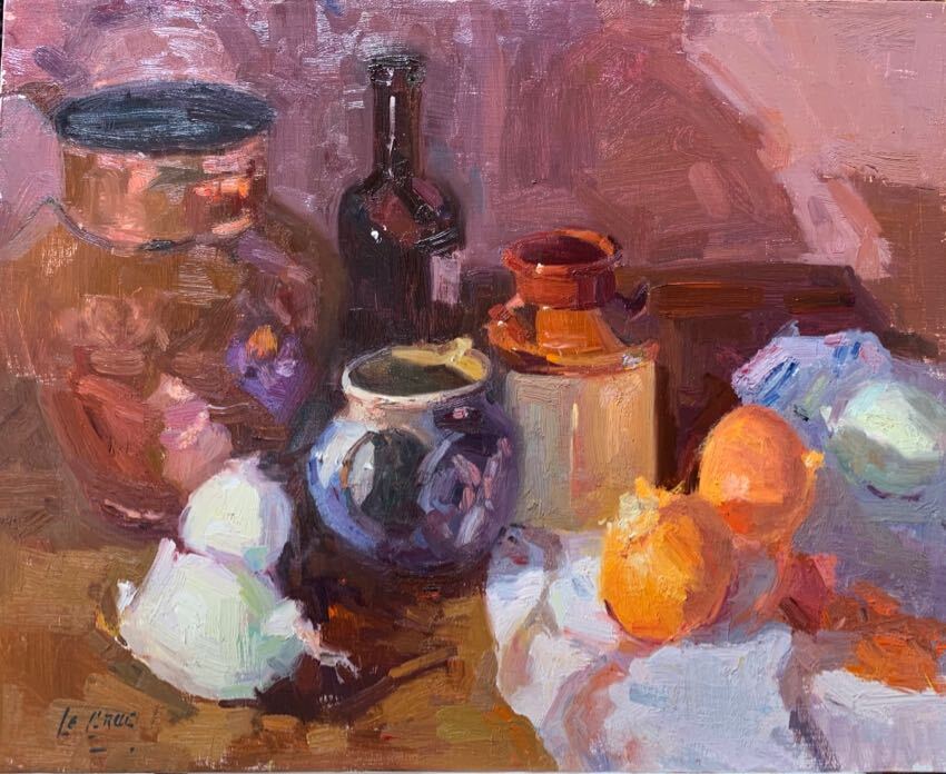 Onion 16x20 by Jeanette Legrue