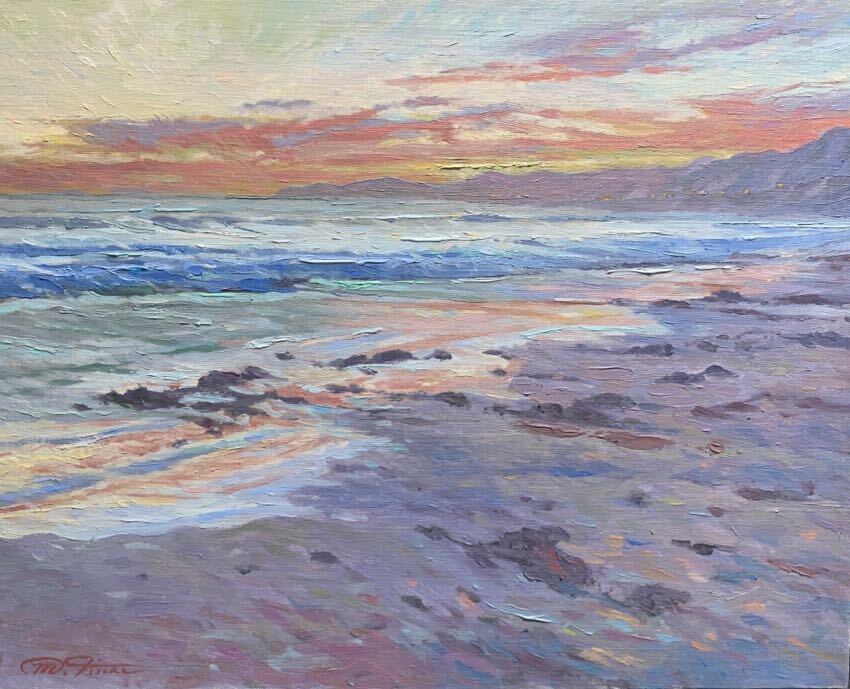 Pacific Sunset 16x20 by Matthias Fischer