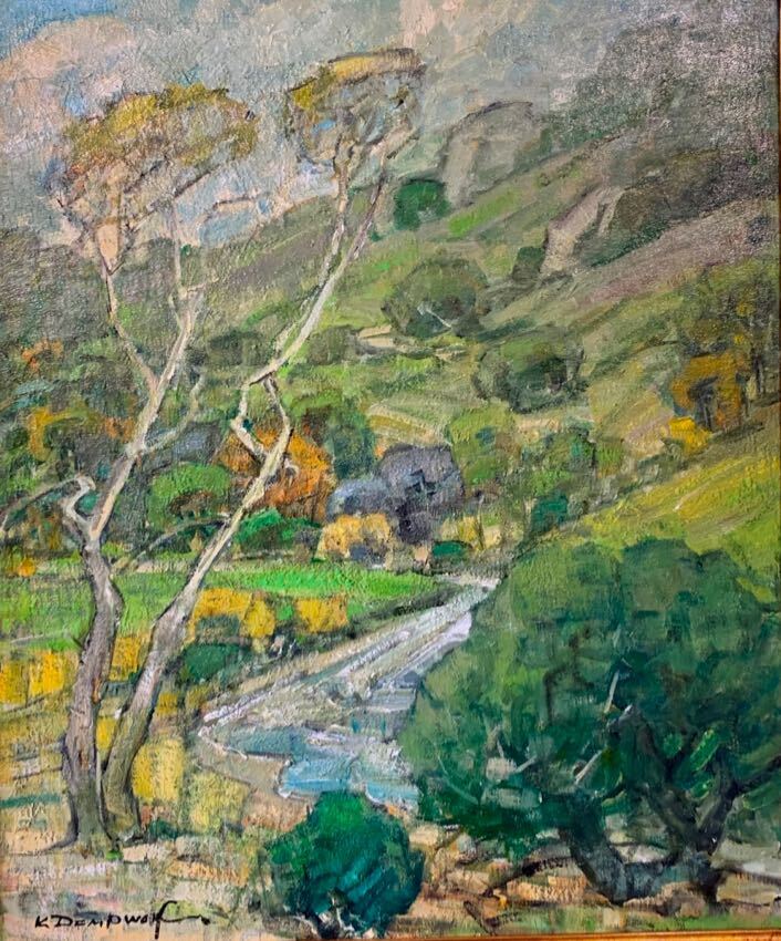 Santa Rosa Creek 30 x 24 by Karl Dempwolf