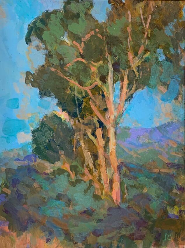 Upper Montecito 18 x 24 by John Cornfield