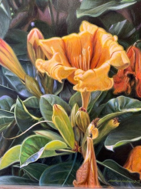 Cope de Oro 18 x 18 by Goeroge Lockwood