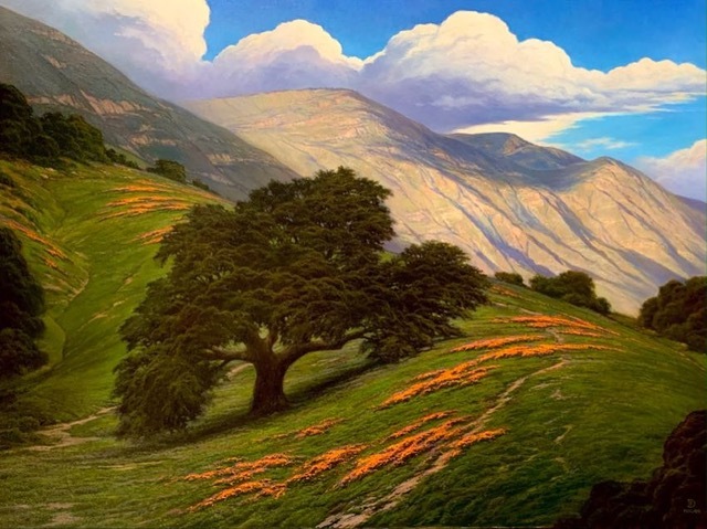 In The Shadow 30 x 40 by Dirk Foslien