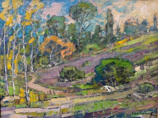 The Arroyo 18 x 24 by Karl Dempwolf