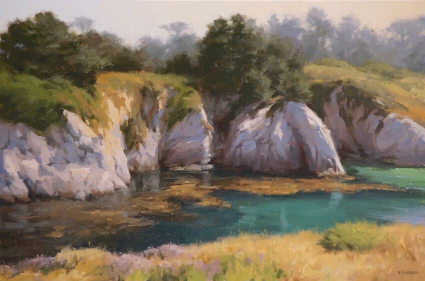 Across China Cove 24x36 B.L. Kersey