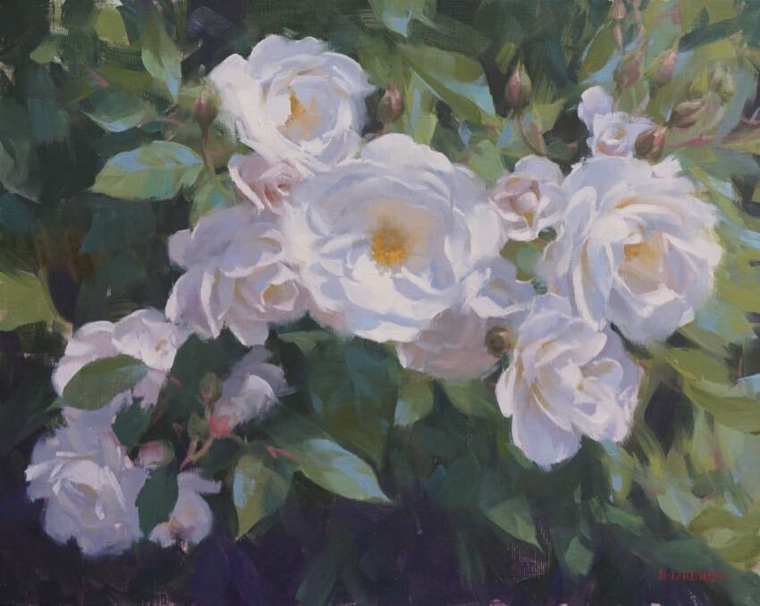 Sunshine and Roses 16x20 B.L. Kersey