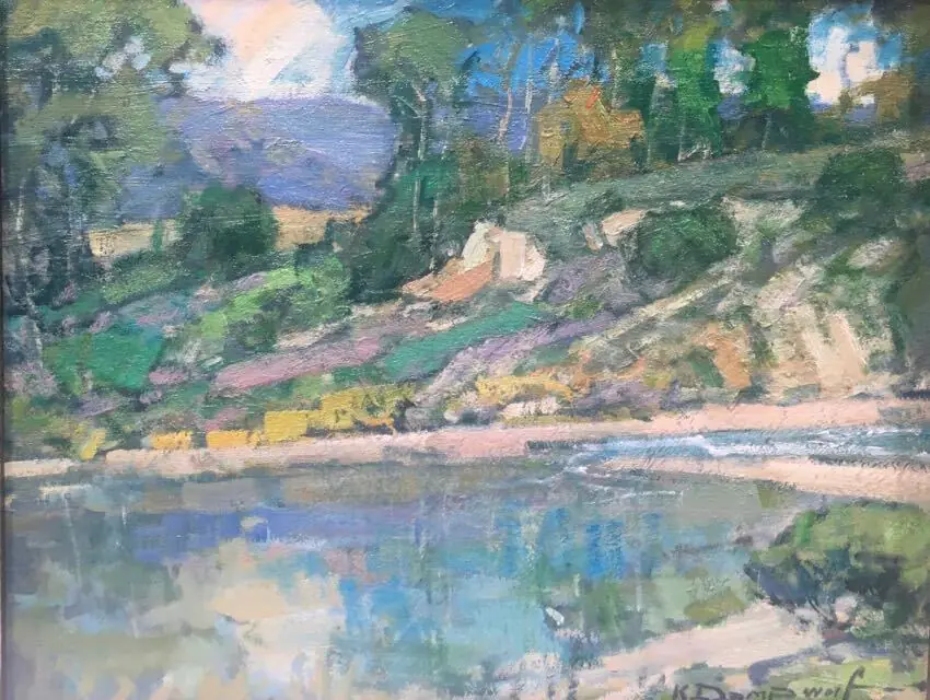 Goleta Slough 20x24 by Karl Dempwolf