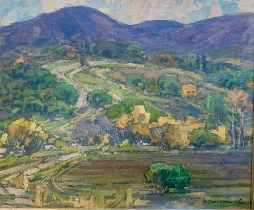 Tilled Soil 20x24 by Karl Dempwolf