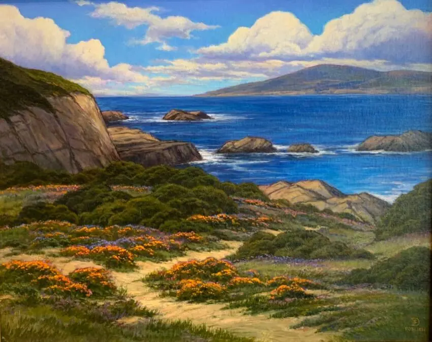 Moss Cove 16 x 20 by Dirk Foslien