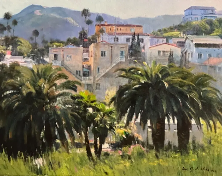 Catalinia Palm Avalon 16x20 by Jason Situ